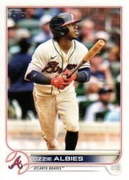 2022 Topps Series 2 #401 Ozzie Albies - Braves